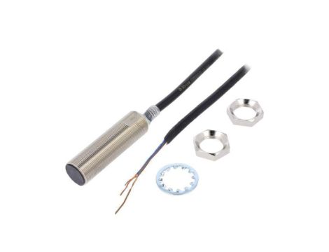 Czujnik indukcyjny, PNP/NO, 10...30VDC, 0...12mm E2E-X12B1TL18 2M