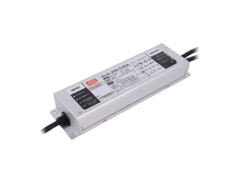Zasilacz impulsowy LED, 200 W, napięcie wejściowe: 54 VDC, prąd wyjściowy: 3,72 A, IP67 ELG-200-54DA