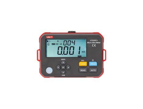 Miernik małych rezystancji mikroomomierz Uni-T UT-620C+