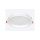 Downlight plafon podtynkowy CALMOS 3CCT 3000K 4000K 6500K 18W 2100lm okrągły IP54 Biały PRIME DALI 5 lat gwar.