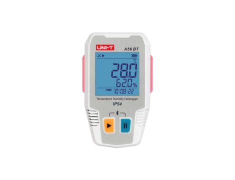 Rejestrator parametrów otoczenia temperatury i wilgotności Uni-T UT-A56 BT z Bluetooth