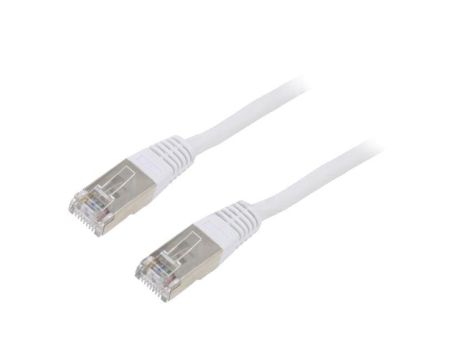 Patch cord F/UTP, Cat 6, wtyk RJ45 z obu stron, linka, CCA, 20m PPB6-20M