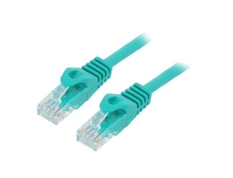 Patch cord U/UTP, Cat 6, wtyk RJ45 z obu stron, linka, CCA, 2m PP6U-2M/G
