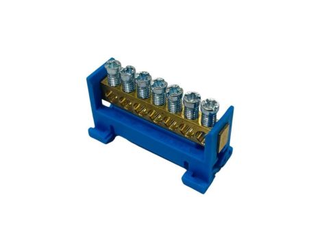 Listwa zaciskowa neutralna N7 kolor niebieski 7x16mm MAD0007N33