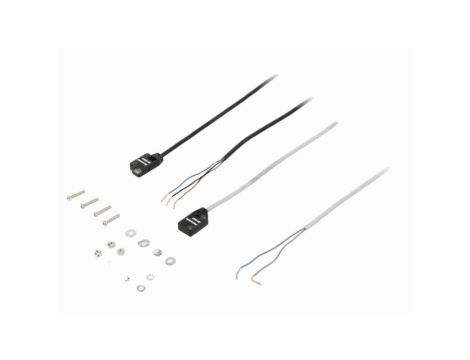 Czujnik fotoelektryczny, z konfiguracją wyjścia NPN, 50mA, przewody, IP67 EX-13EA