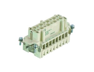 Złącze HAN prostokątne żeńskie 16-PIN 16A 400V 9338162703