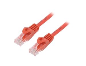Patch cord U/UTP, Cat 6, wtyk RJ45 z obu stron, linka, CCA, 3m PP6U-3M/R