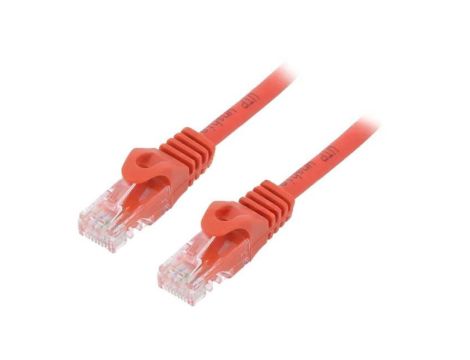 Patch cord U/UTP, Cat 6, wtyk RJ45 z obu stron, linka, CCA, 3m PP6U-3M/R