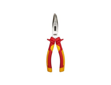 Szczypce wydłuzone wygięte VDE 180mm KEL SZ/WG/180/KEL