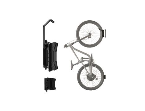 Rowerowy uchwyt / wieszak ścienny Maclean, max. obciążenie 35kg, regulacja kąta pochylenia, stal, MC-171