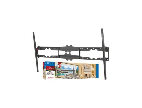Uchwyt ścienny do TV/LCD 55-115 LED/LCD do 120kg 2w1 uchylny stały