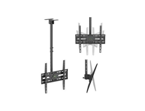 Uchwyt / wieszak sufitowy dla TV Maclean, max. obciążenie 50kg, 37-75, max VESA 400x400, MC-175
