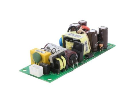 Zasilacz impulsowy, otwarty, , śruba M3, 30W, 3A, 5V DC, wtyk z mechanizmem zatrzaskowym, ECL30UT03-T