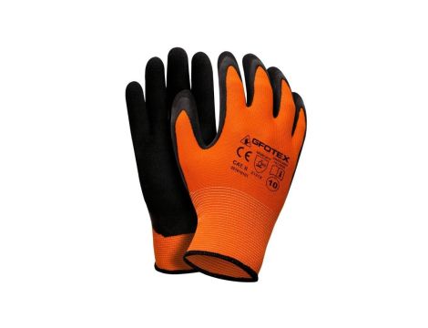 Rękawice ochronne powlekane spienionym latexem/foam roz. 8