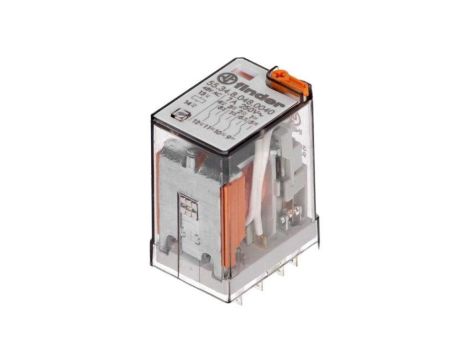 Przekaźnik elektromagnetyczny, 4PDT, Ucewki 48VAC, 7A/250VAC 55.34.8.048.0040
