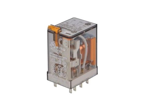 Przekaźnik elektromagnetyczny, DPDT, Ucewki 230VAC, 10A/250VAC 55.32.8.230.0040