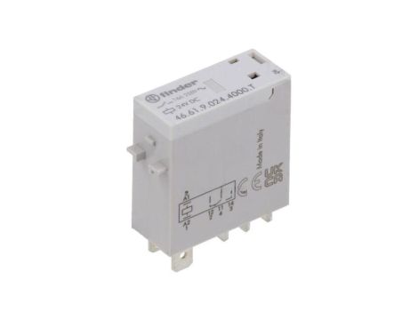 Przekaźnik elektromagnetyczny, SPDT, Ucewki 24VDC, 16A/250VAC 46.61.9.024.4000T
