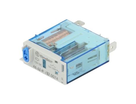 Przekaźnik elektromagnetyczny, SPDT, Ucewki 12VDC, 16A/250VAC 46.61.9.012.0074