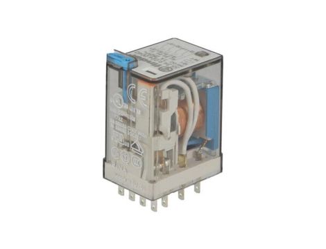 Przekaźnik elektromagnetyczny, 4PDT, Ucewki 24VDC, 7A/250VAC 55.34.9.024.0040