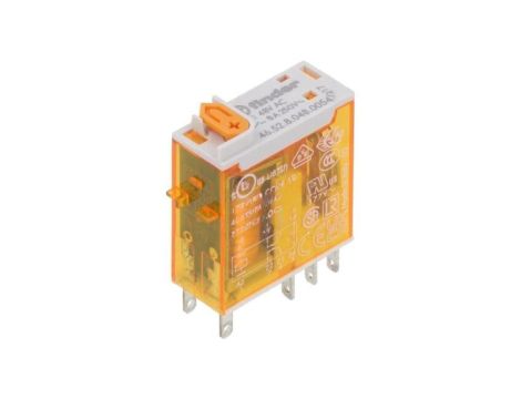 Przekaźnik elektromagnetyczny, DPDT, Ucewki 48VAC, 8A/250VAC 46.52.8.048.0054