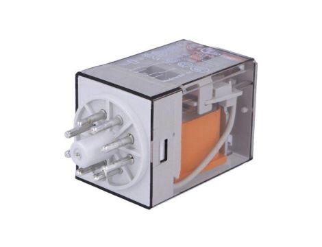Przekaźnik elektromagnetyczny, DPDT, Ucewki 24VAC, 10A/250VAC 60.12.8.024.0040