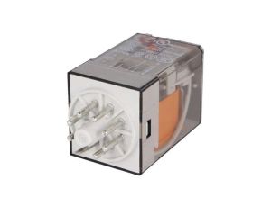 Przekaźnik elektromagnetyczny, DPDT, Ucewki 230VAC, 10A/250VAC 60.12.8.230.0040