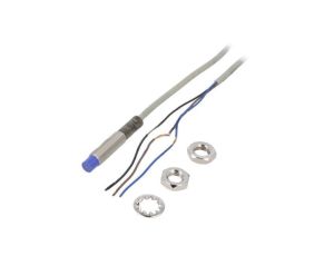 Czujnik indukcyjny, wysunięte, z konfiguracją wyjścia: PNP/NC, max. 0,1A, przewody, 0...4mm, IP67, PRD08-4DP2-V