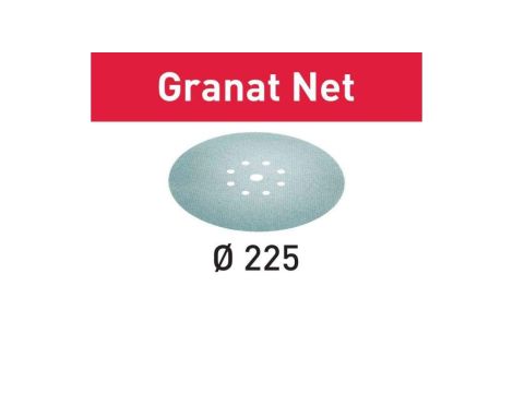 Siatka ścierna granat net D225 P100/25