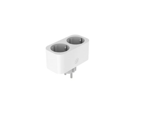 SMART ADAPTER GNIAZDO 230V WiFi białe podwójne ART