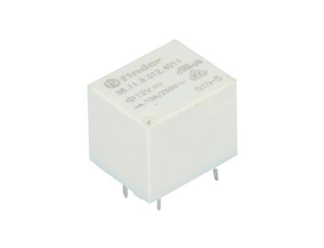 Przekaźnik elektromagnetyczny, SPDT, Ucewki: 12VDC, 15A, 36.11 36.11.9.012.4011
