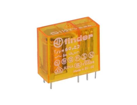 Przekaźnik elektromagnetyczny, DPDT, Ucewki: 110VAC, 8A/250VAC 40.52.8.110.0000