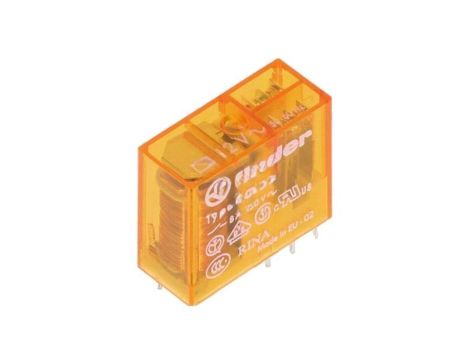 Przekaźnik elektromagnetyczny, DPDT, Ucewki: 12VAC, 8A/250VAC 40.52.8.012.0000