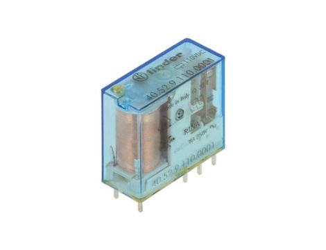 Przekaźnik elektromagnetyczny, DPDT, Ucewki: 110VDC, 8A/250VAC 40.52.9.110.0001