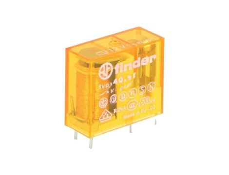 Przekaźnik elektromagnetyczny, SPDT, Ucewki: 12VAC, 8A/250VAC 40.51.8.012.0000