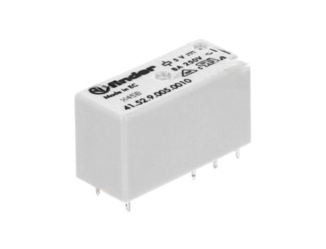 Przekaźnik elektromagnetyczny, DPDT, Ucewki: 5VDC, 15A, 8A/250VAC 41.52.9.005.0010