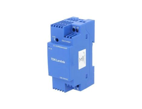 Zasilacz impulsowy na szynę DIN, 30W, 1,25A, 24V DC, listwa zaciskowa, DRL30-24-1