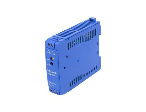 Zasilacz impulsowy na szynę DIN, 30W, 1,25A, 24V DC, listwa zaciskowa, DRB30-24-1