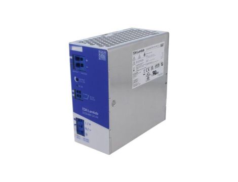 Zasilacz impulsowy na szynę DIN, 480W, 0...20A, 24V DC, 22,5...29V DC, Push-in, zaciski push-in, D1SE480-24-A4
