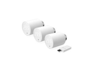Shelly BLU TRV 3 szt. - inteligentna głowica termostatyczna bateria WiFi/Bluetooth/Zigbee