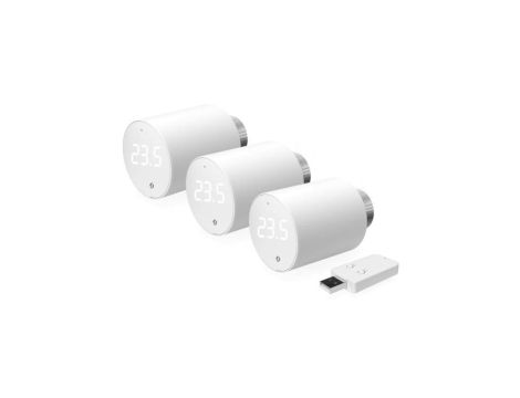 Shelly BLU TRV 3 szt. - inteligentna głowica termostatyczna bateria WiFi/Bluetooth/Zigbee