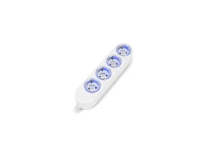 Shelly Power Strip 4 Gen4 White - listwa smart 4 gniazda WiFi/Bluetooth/Zigbee/Matter