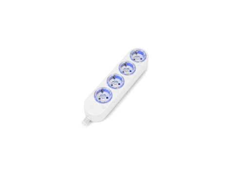 Shelly Power Strip 4 Gen4 White - listwa smart 4 gniazda WiFi/Bluetooth/Zigbee/Matter