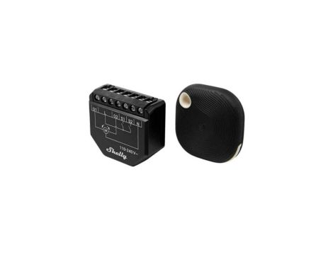 Shelly Shutter + BLU Button Tough 1 szt. - bezprzewodowy przycisk scen AC/DC/24V DC/16A WiFi/Bluetooth