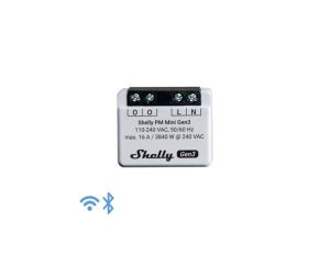 Shelly PM Mini Gen3 - inteligentny miernik zużycia energii 110-240 V/16A WiFi/Bluetooth 3800235261613