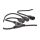 Kabel IEC C14/2xIEC C13 M/Ż czarny 1,7m zasilający AK-440400-017-S