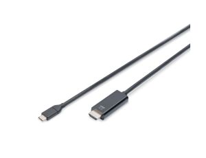Kabel USB C/HDMI M/M USB 3.1 Gen.2 SuperSpeed+ 4K/60Hz 18Gbps 5m czarny