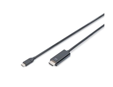 Kabel USB C/HDMI M/M USB 3.1 Gen.2 SuperSpeed+ 4K/60Hz 18Gbps 5m czarny