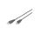 Kabel USB A/USB B M/M czarny 1m USB 2.0 HighSpeed AK-300105-010-S