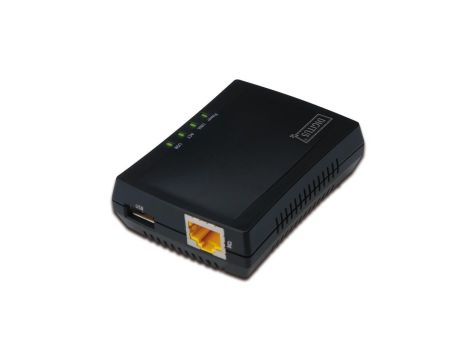 Wielofunkcyjny serwer wydruku/Print server1xUSB2.0 Hub sieciowy, 1xRJ45, NAS, LAN 10/100Mbps DN-13020