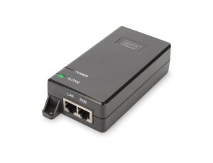 Zasilacz/Adapter PoE+ 802.3at aktywny max. 55V 30W 10/100/1000Mbps DN-95103-2
